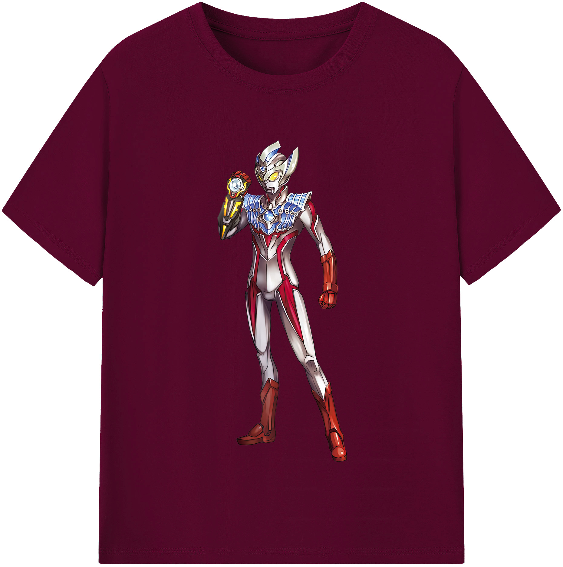 （画像用） ウルトラマン Ultraman レディースカジュアルプリントTシャツ（綿100％）